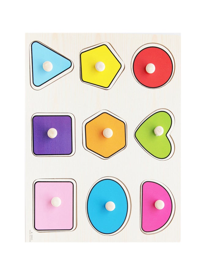 لعبة أحجية تعليمية خشبية 30x22x0.5سم - Image 2